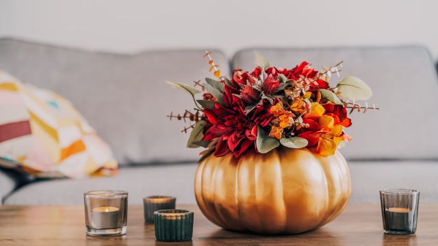 Podzimní umělé květiny