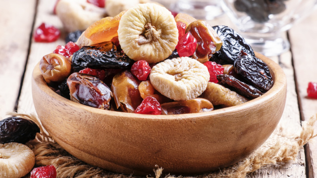 Sušené ovoce a plody