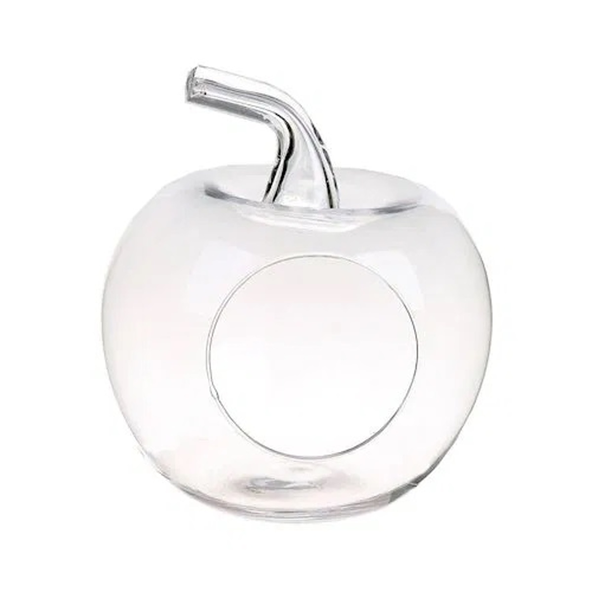 Skleněné vázy - Aerárium skleněné jablko 21cm