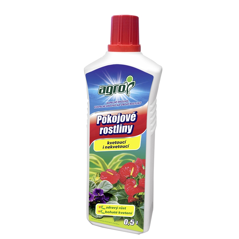 Hnojiva - Agro Hnojivo kapalné pokojové rostliny 0,5l