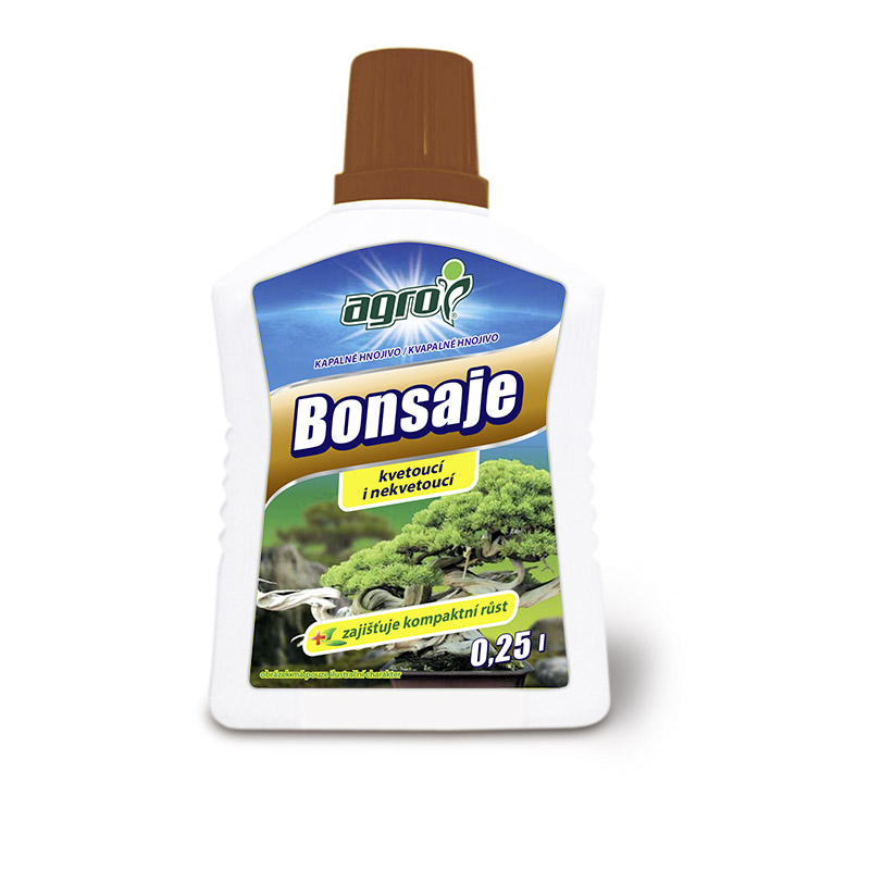 Hnojiva - Agro Hnojivo kapalné pro bonsaje 0,25 l