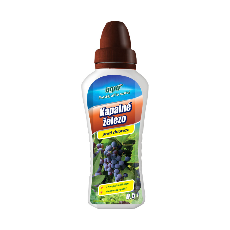 Kapalná hnojiva - Agro Hnojivo kapalné železo 0,5l