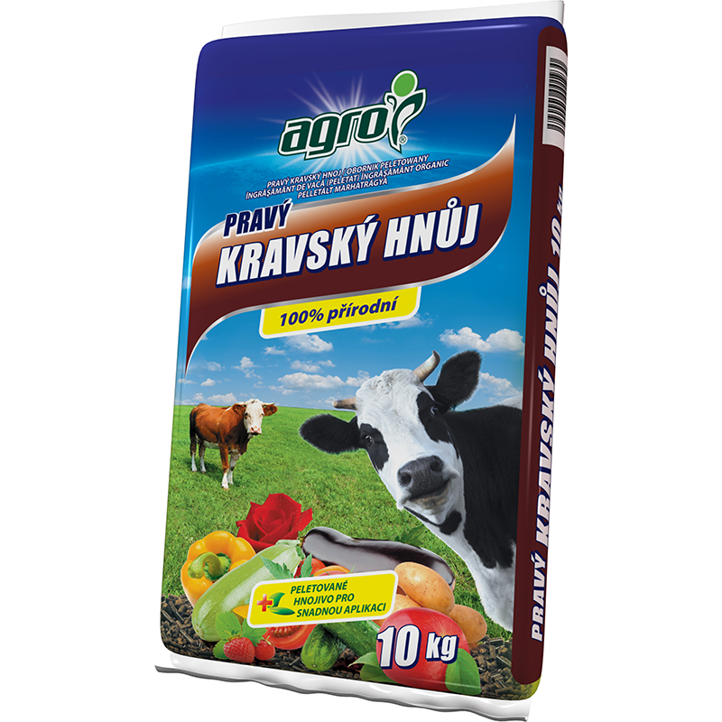 Hnojiva - Agro hnůj kravský 10 kg