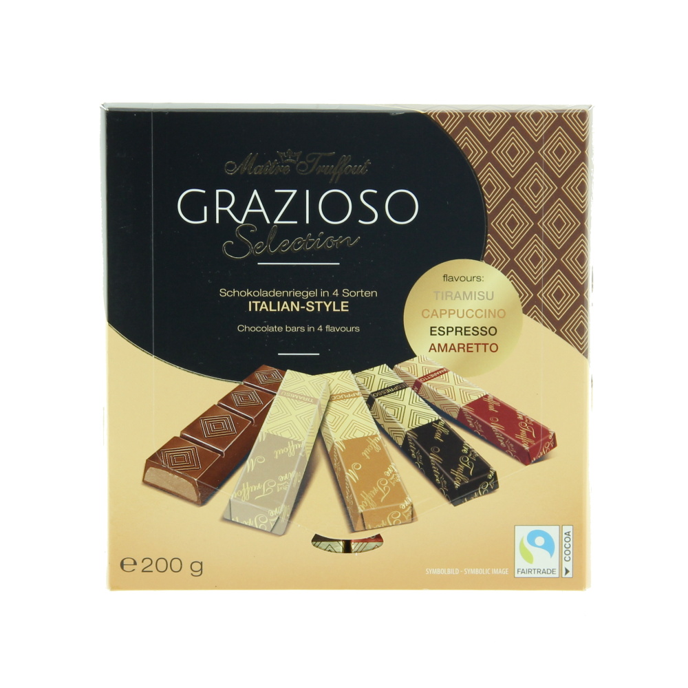 Čokoládové pochoutky - Bonboniéra GRAZIOSO 200g