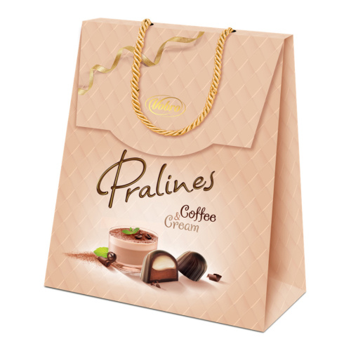 Čokoládové pochoutky - Bonboniéra kabelka COFFE CREAM 197g
