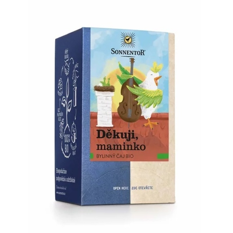 Nápoje - Čaj bylinný Děkuji,maminko porcovaný porcovaný 18x1,5g Sonnentor