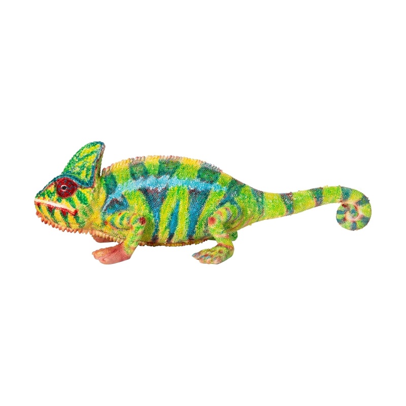Venkovní zvířátka - Chameleon polyresinový 25cm
