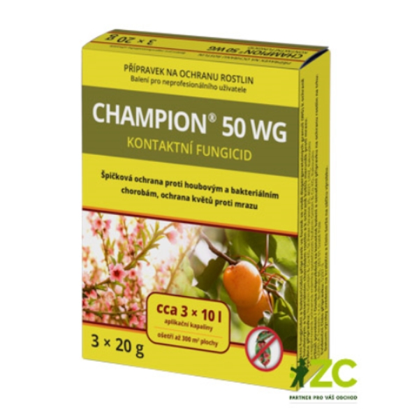 Zahradní chemie - Champion 50 WG 3x20g