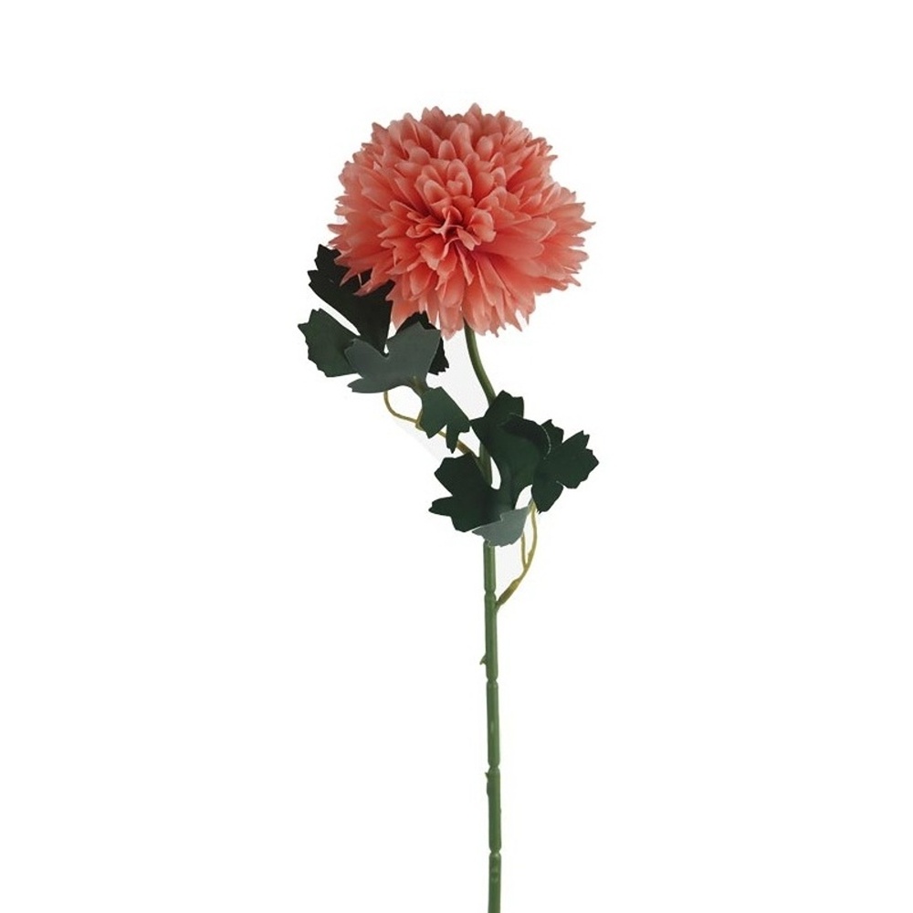 Podzimní umělé květiny - Chryzantéma řezaná umělá sv.růžová 52cm