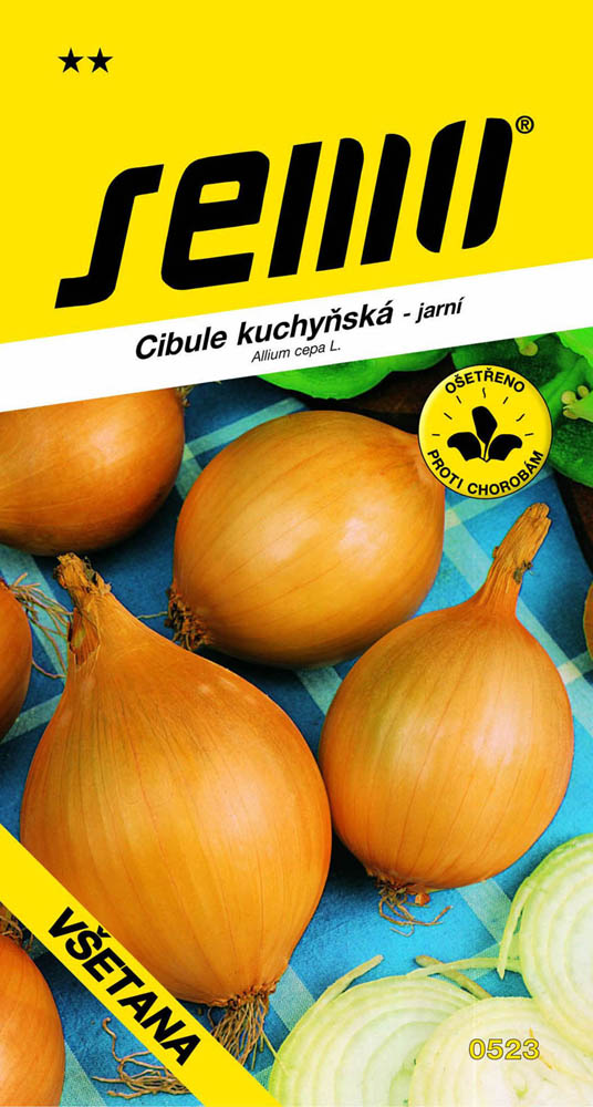 Osivo zeleniny - Cibule jarní Všetana žlutá