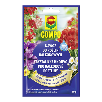 Hnojiva - COMPO Hnojivo krystalické balkónové rostliny 60g