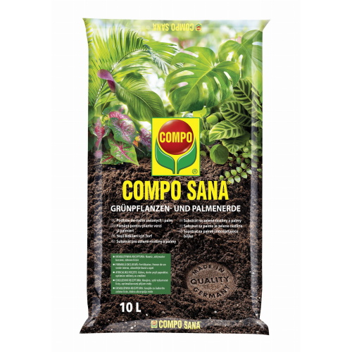 Substráty a mulče - COMPO SANA® Substrát pro zelené rostliny 10l
