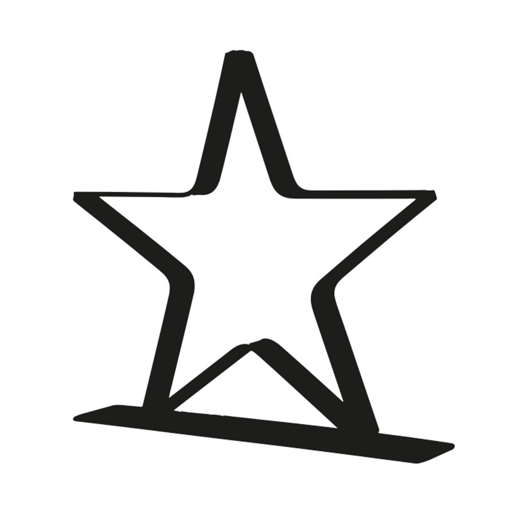 Dekorace - Dekorace hvězda SALOUM kovová 30cm