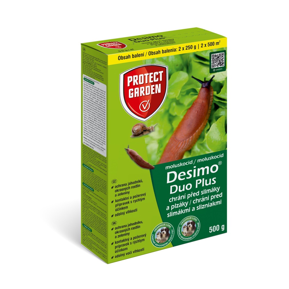 Přípravky proti škůdcům - Desimo Duo Plus granule proti slimákům 500g
