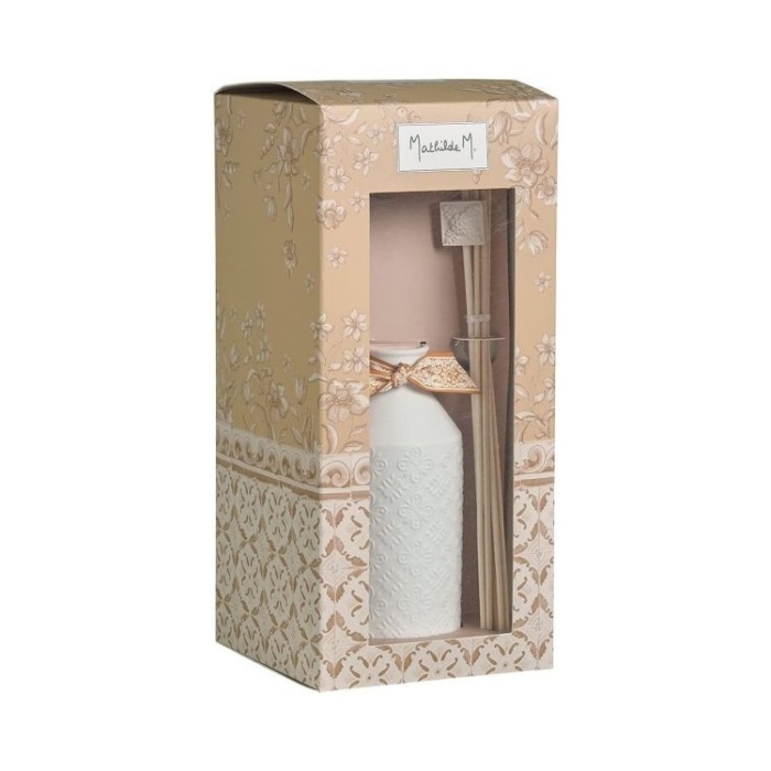 Difuzér porcelánový + stébla FLEUR DE MANDARINE 200ml-0
