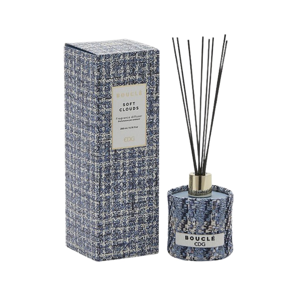 Difuzéry - Difuzér stébla BOUCLÉ Soft Clouds 200ml