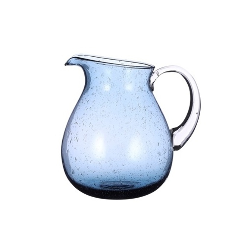 Džbány - Džbán skleněný CAIA modrý 21cm