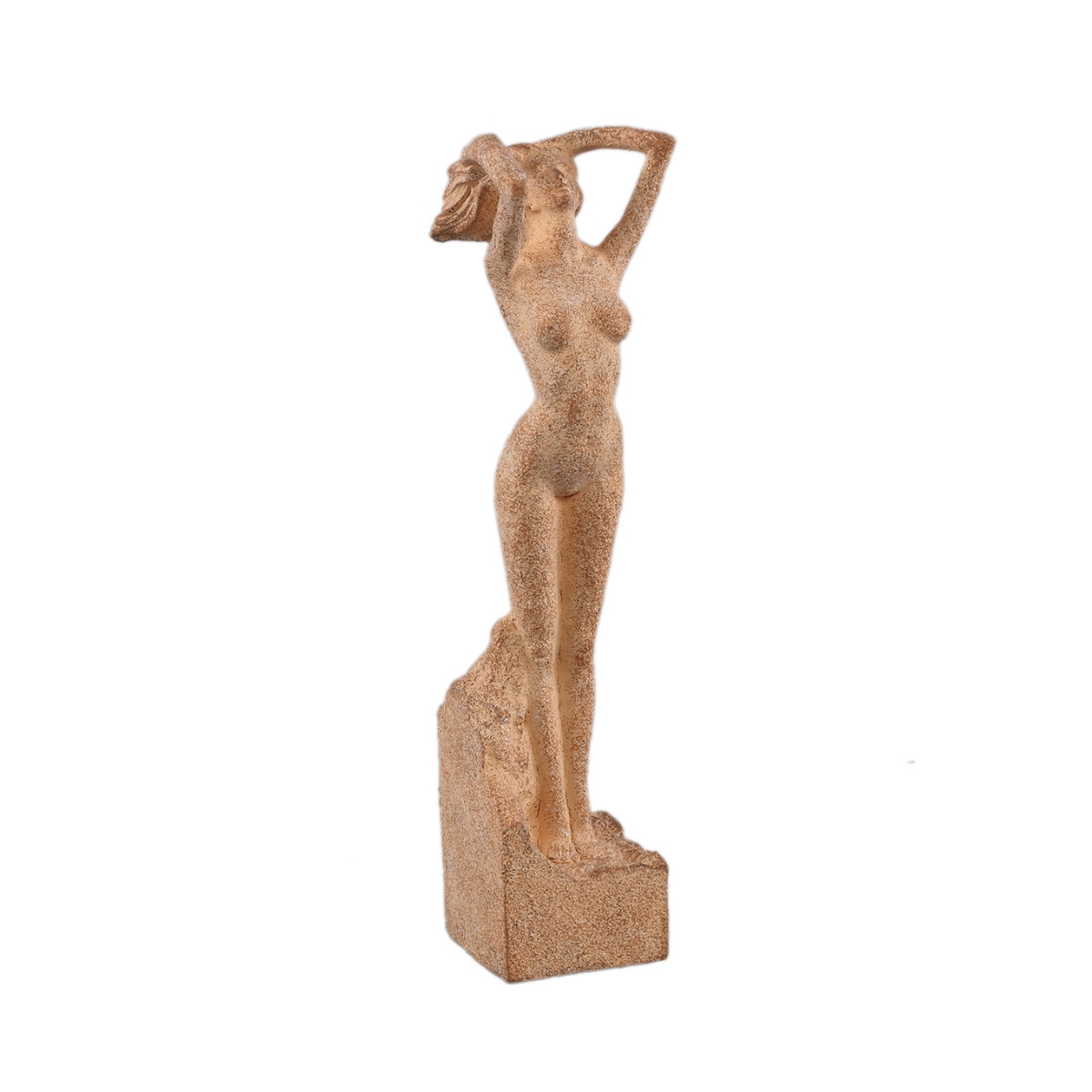 Dekorační figurky postav - Figurka nahé ženy ALEAH na podstavci polyresinová 32cm