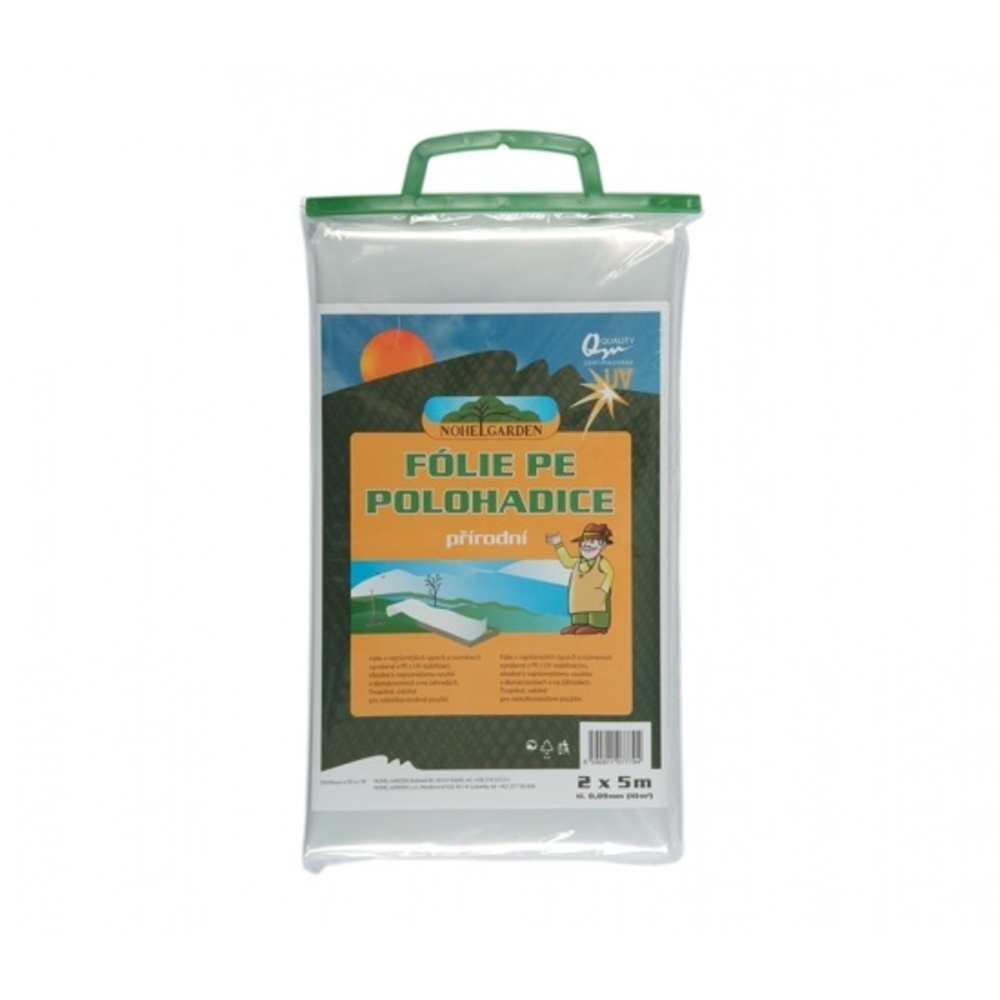 Fólie, textilie a plachty - Folie polohadice 2x5m/0,09mm přírodní