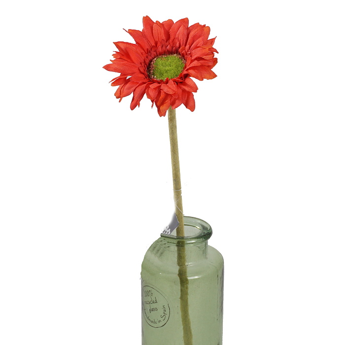 Celoroční umělé květiny - Gerbera DAISY řezaná umělá 48cm červená