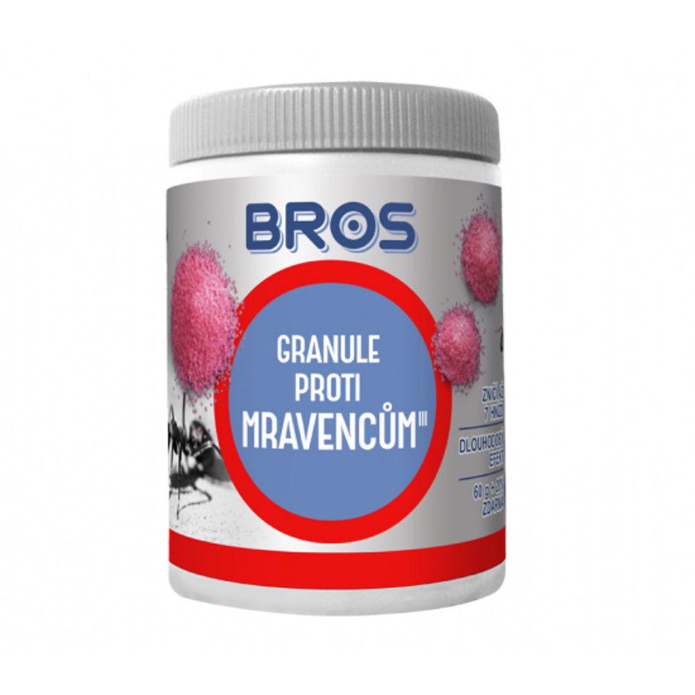 Přípravky proti hmyzu - Granule na mravence BROS 60g