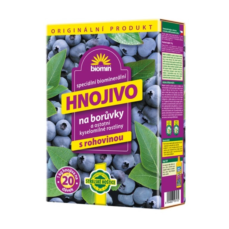 Hnojiva - Hnojivo Biomin na borůvky 1kg