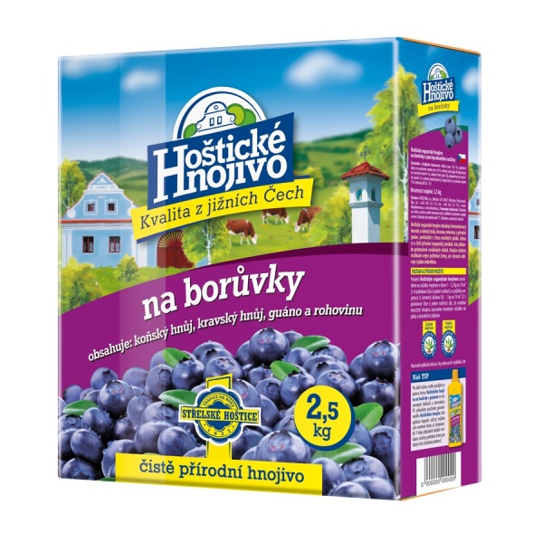 Hnojiva - Hnojivo hoštické borůvky 2,5kg