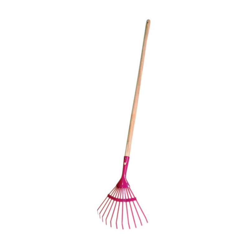 Dětské zboží - Hrábě dětské na listí s násadou 100cm