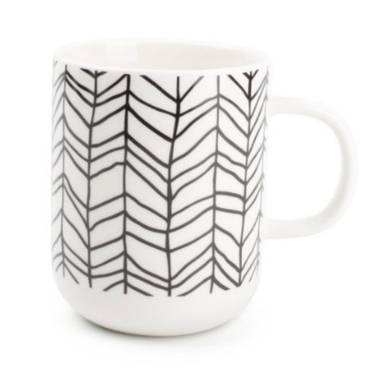Hrnek kameninový SKETCH BARISTA 4ks 450ml S&P-1