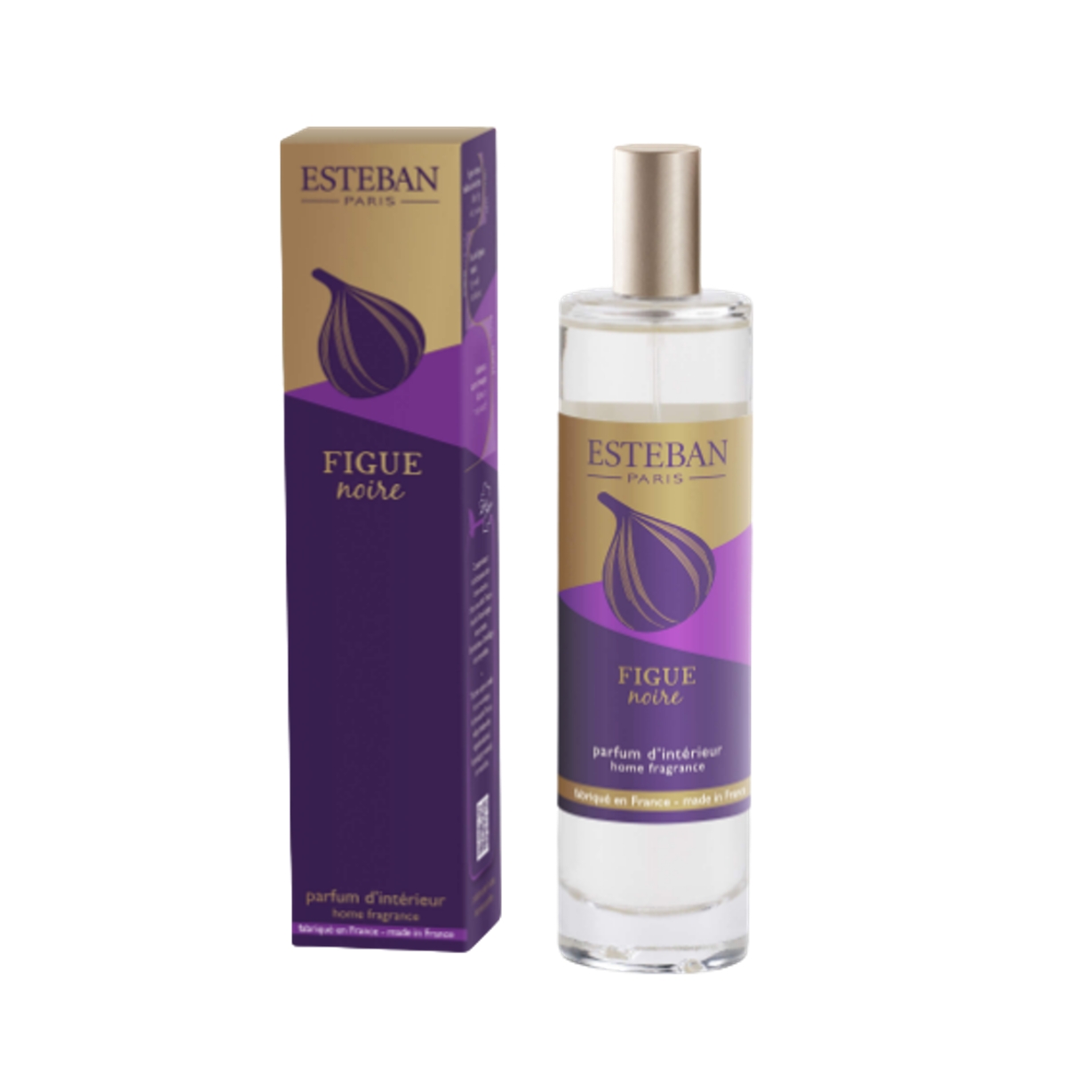 Vonné esence a osvěžovače - Interiérový sprej ESTEBAN CLASSIC Figue Noire 75ml