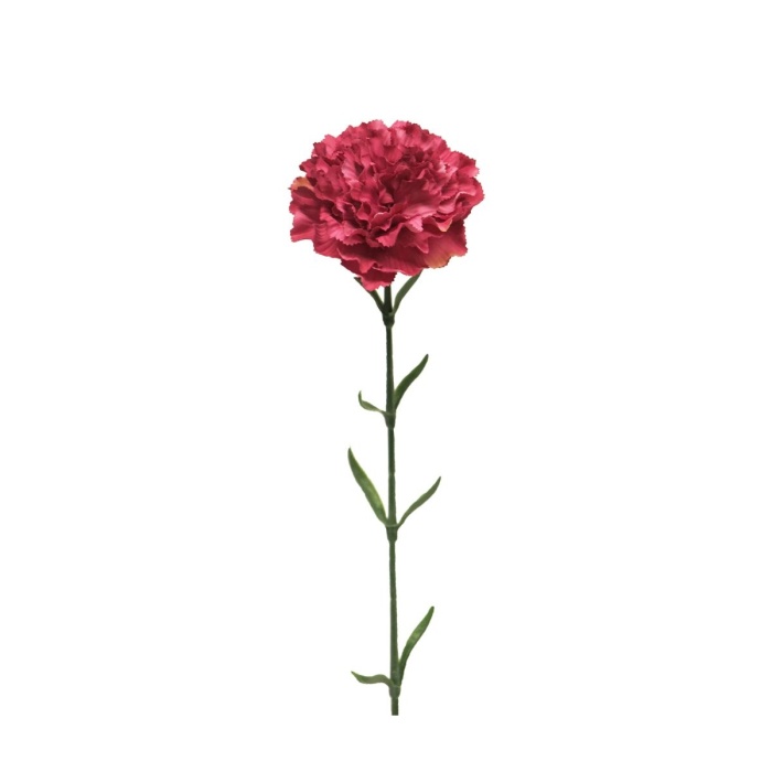 Podzimní umělé květiny - Karafiát ELBA řezaný umělý růžový 67cm