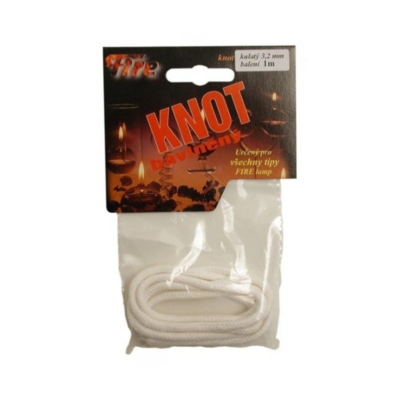 Doplňky do zahrady - Knot kulatý bavlněný 3,2mm