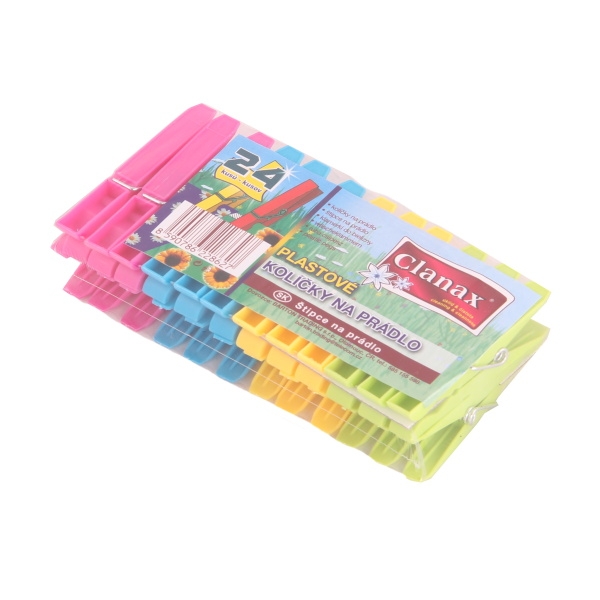 Domácí potřeby - Kolíček na prádlo 24ks