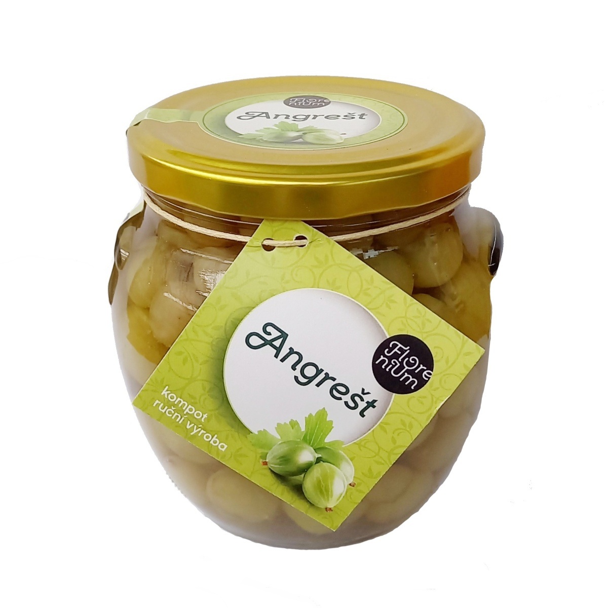 Sladké pochoutky - Kompot angreštový 280g