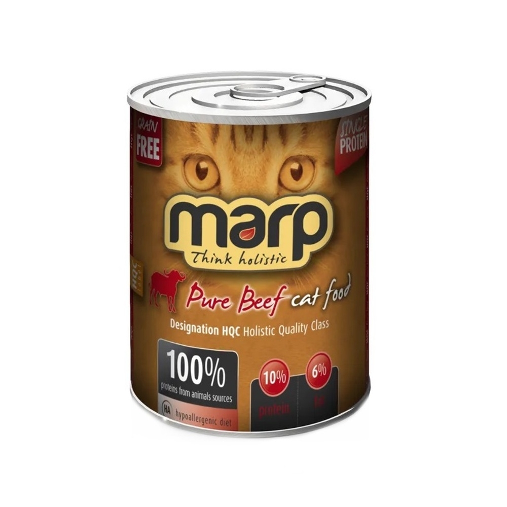 Krmiva a doplňky stravy - Konzerva MARP hovězí 400g