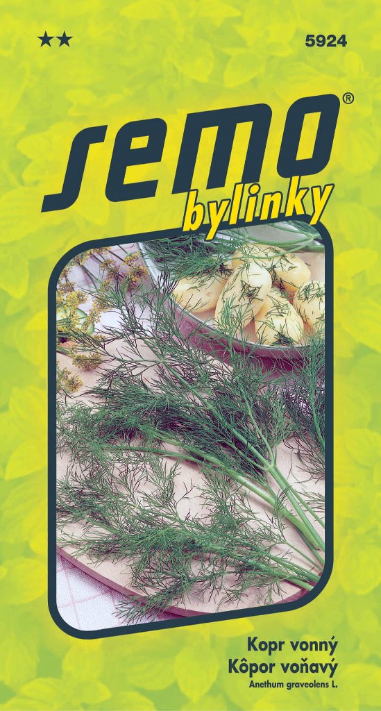 Osivo bylinek - Kopr Hanák (léčivka)