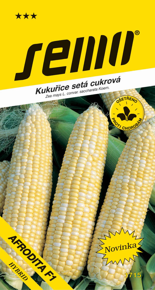 Osivo zeleniny - Kukuřice cukrová Afrodita F1 polopozdní