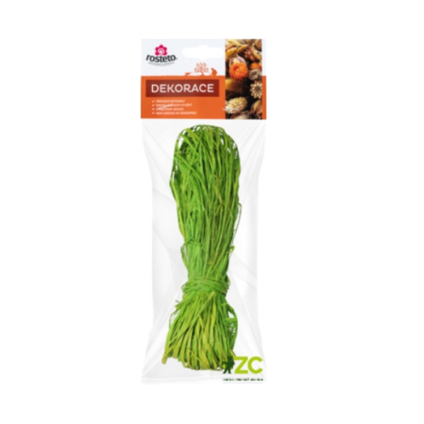 Stuhy, vlákna a lýka - Lýko RAFFIA sv.zelené 50g