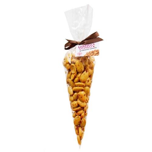 Sušené ovoce a plody - Mandle s chilli kornout  120g
