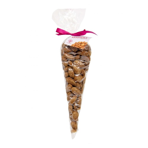 Sušené ovoce a plody - Mandle uzené kornout 120g