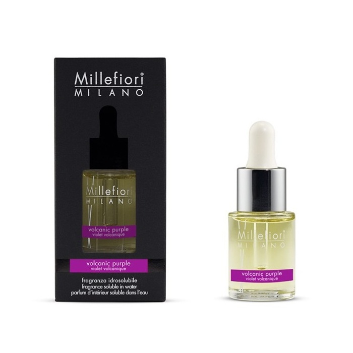 Vonné oleje Millefiori Milano - Millefiori Olej vonný NATURAL Volcanic Purple 15ml