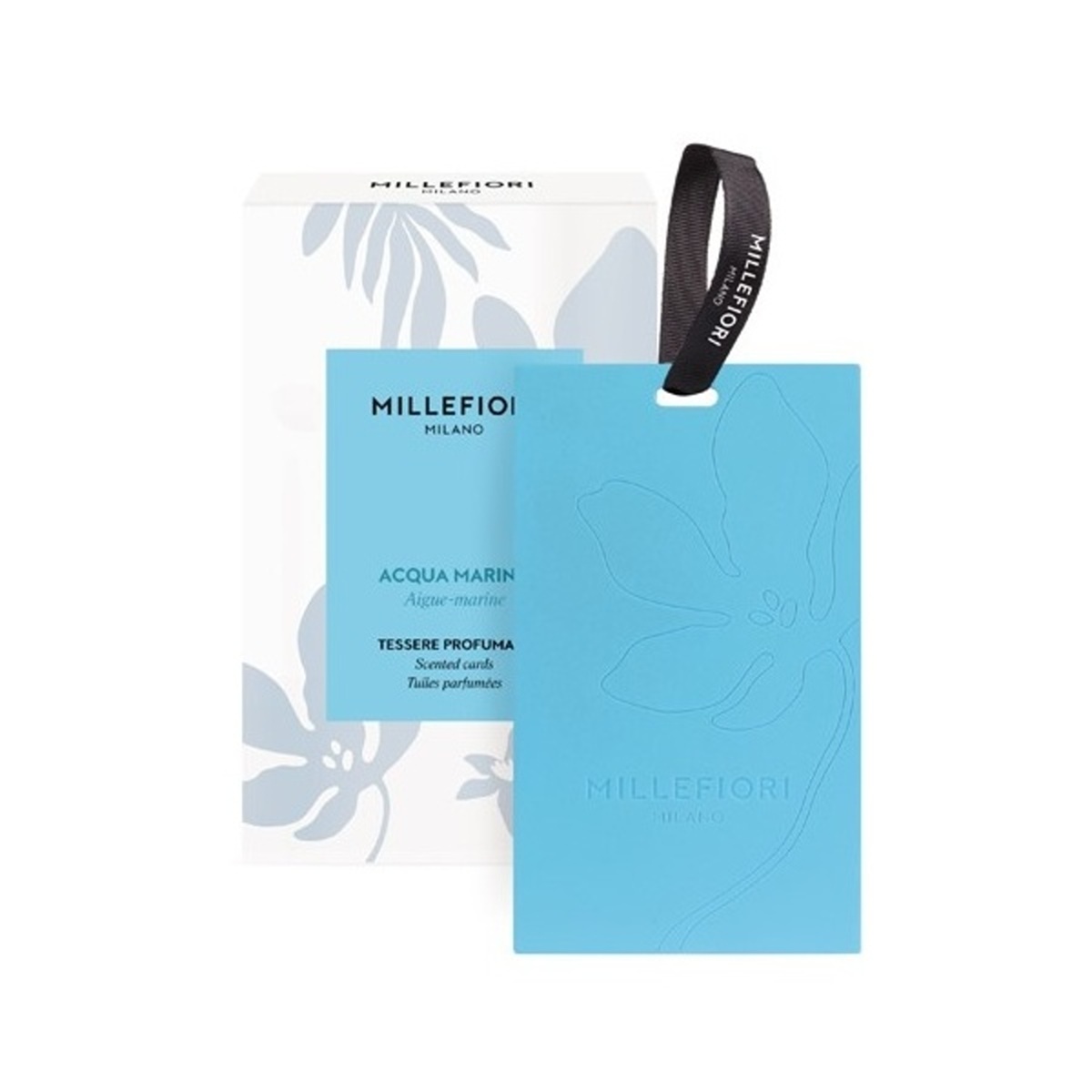 Parfémy a vůně na textil Millefiori Milano - Millefiori vonná karta Acqua Marina 3ks
