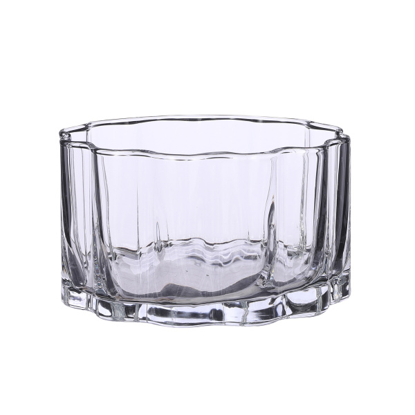 Skleněné vázy - Mísa kulatá sklo 19cm