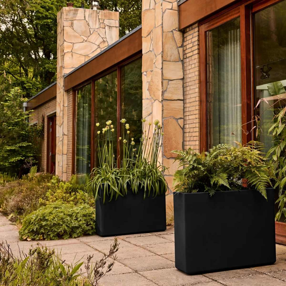 Obal ELHO June Brick Divider černý 59x79x29cm-2