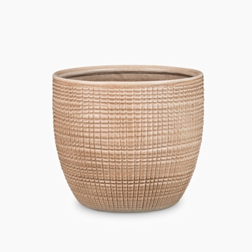 Keramické obaly - Obal na květináč Scheurich CANELA 866 keramika 14cm