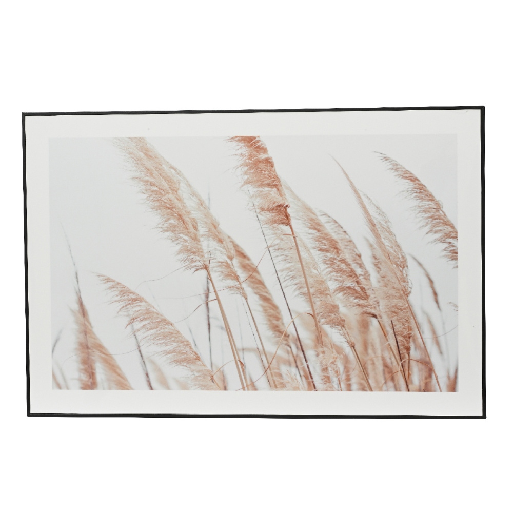 Fotorámečky a obrazy - Obraz květu trávy na MDF desce 40x60cm