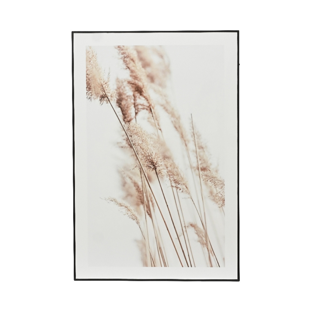 Fotorámečky a obrazy - Obraz květu trávy na MDF desce 60x40cm