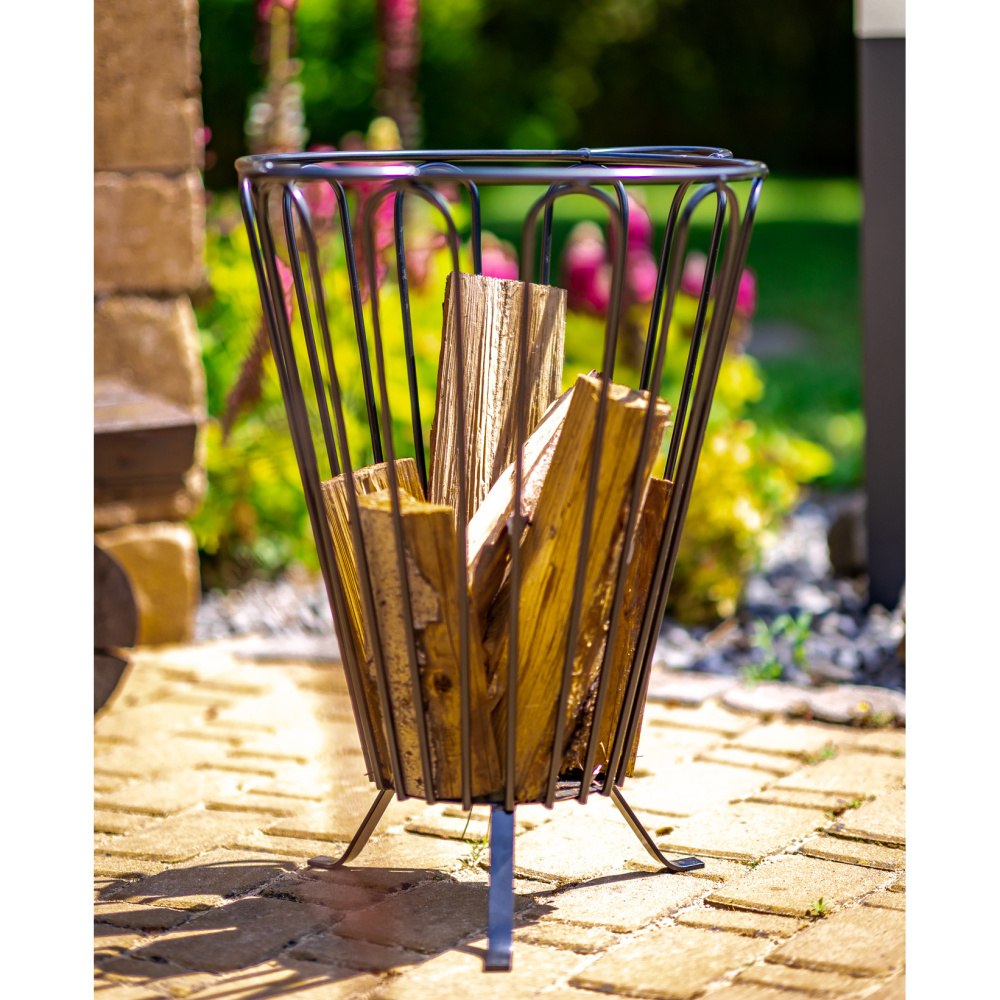 Ohniště ARNO 2 ucha kovové černé 62cm-0