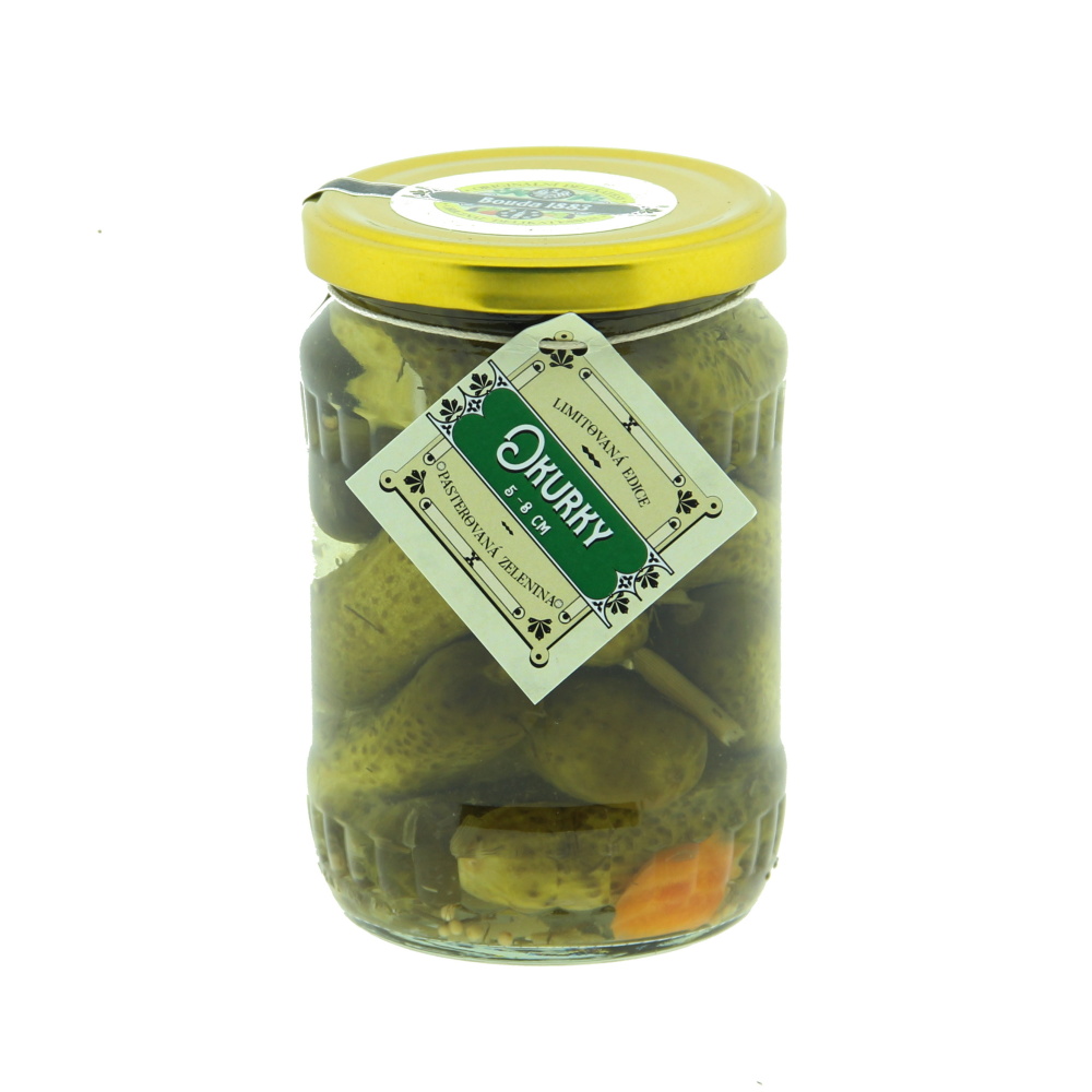 Zeleninové pochoutky - Okurky nakládané 540g
