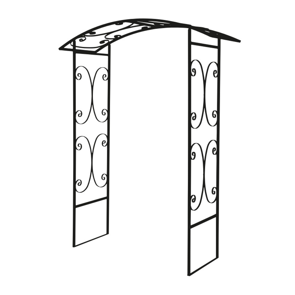 Loubí - Opora/loubí SASKIA jednoduchá kovová 225cm